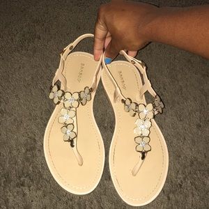 flower dangle shoes
